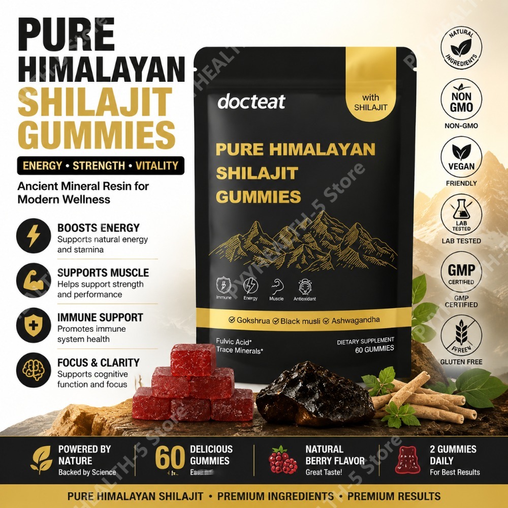 Herbal Supplement - 닥터티트 퓨어 히말라야 시라짓 구미(아슈와간다 함유)