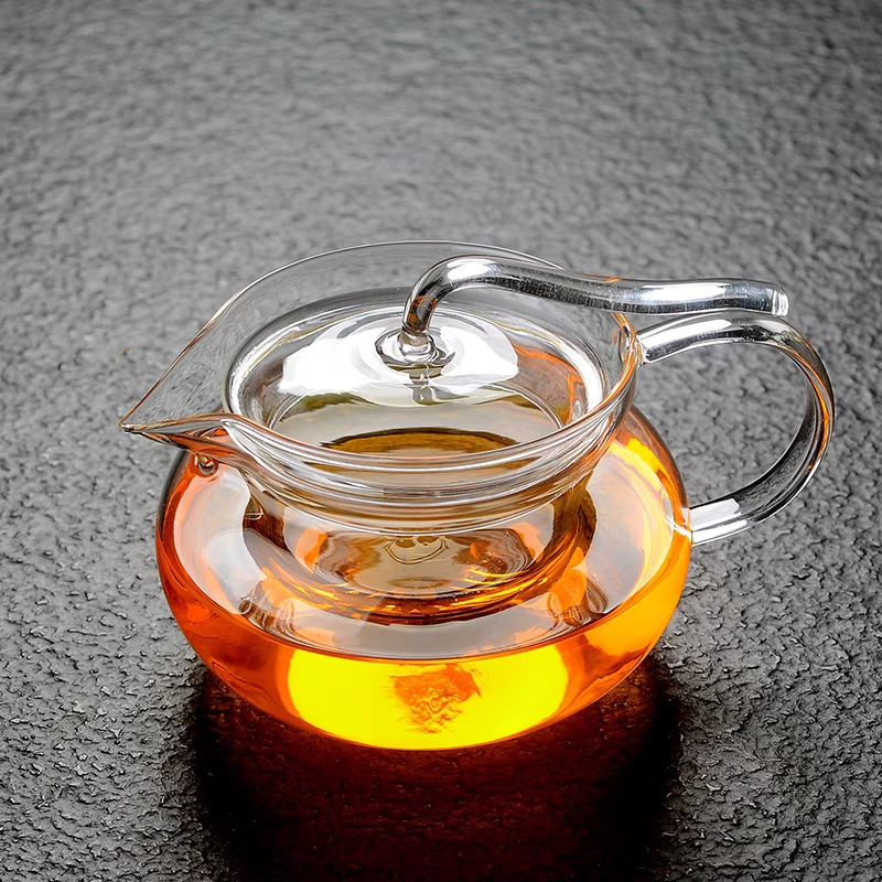 Herbal Tea - 400ml 고품질 내열 유리 티포트 인퓨저
