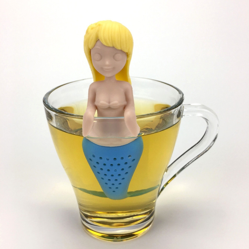 인어 차 잎 주입기 느슨한 여과기 허브 향신료 필터 실 - Herbal Tea 리뷰 및 가격