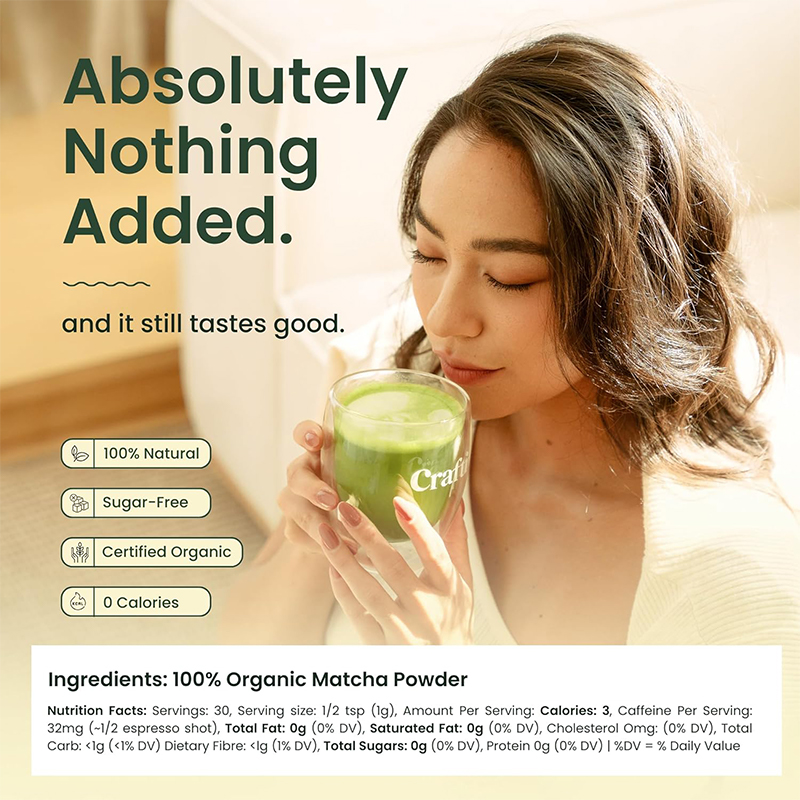 말차 가루, 천연 에너지 부스터 & 정신 집중력 강화제 - Herbal Supplement 리뷰 및 가격