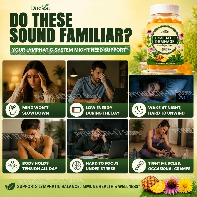 닥터이트 림프계 지원 구미 (에키네시아, 민들레 뿌리, - Herbal Supplement 리뷰 및 가격