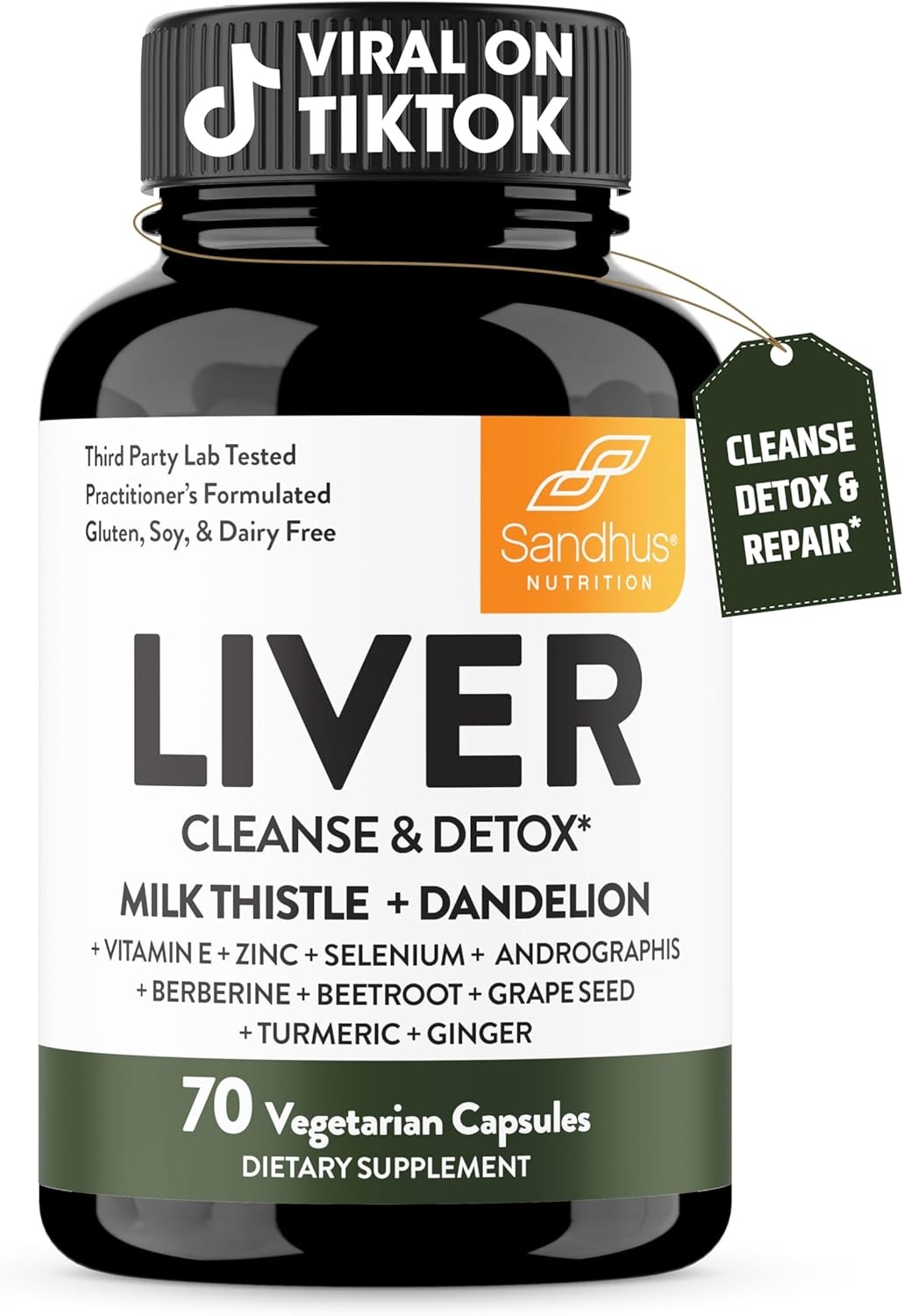 간 정화 디톡스 및 회복 지원, 간 건강을 위한 허브  - Herbal Supplement 리뷰 및 가격