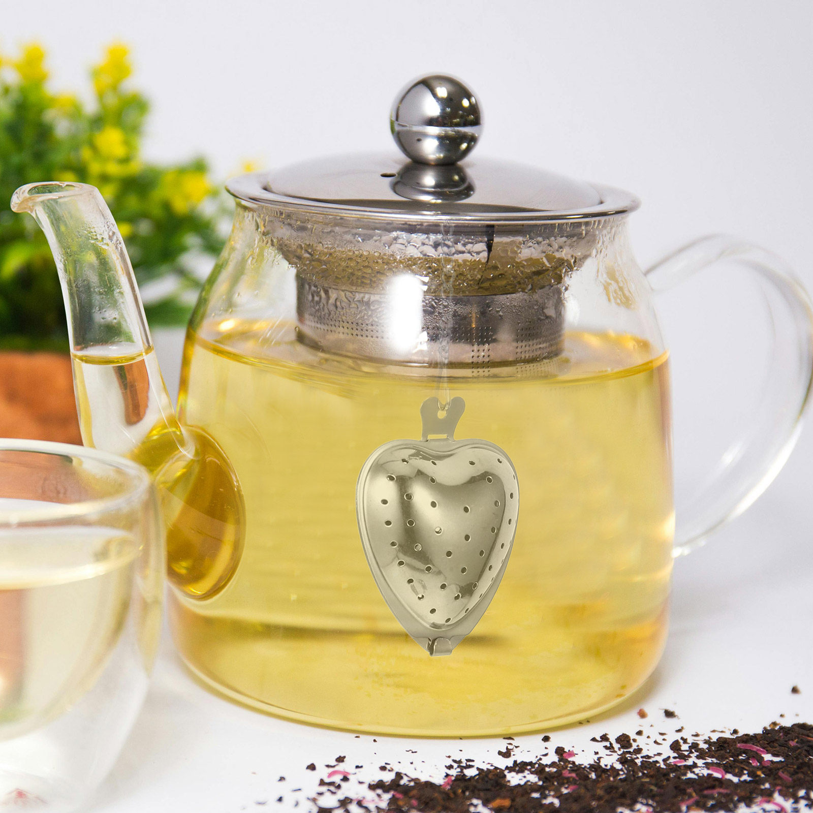 3개입 스테인리스 스틸 티 인퓨저, 식품 등급 재사용  - Herbal Tea 리뷰 및 가격
