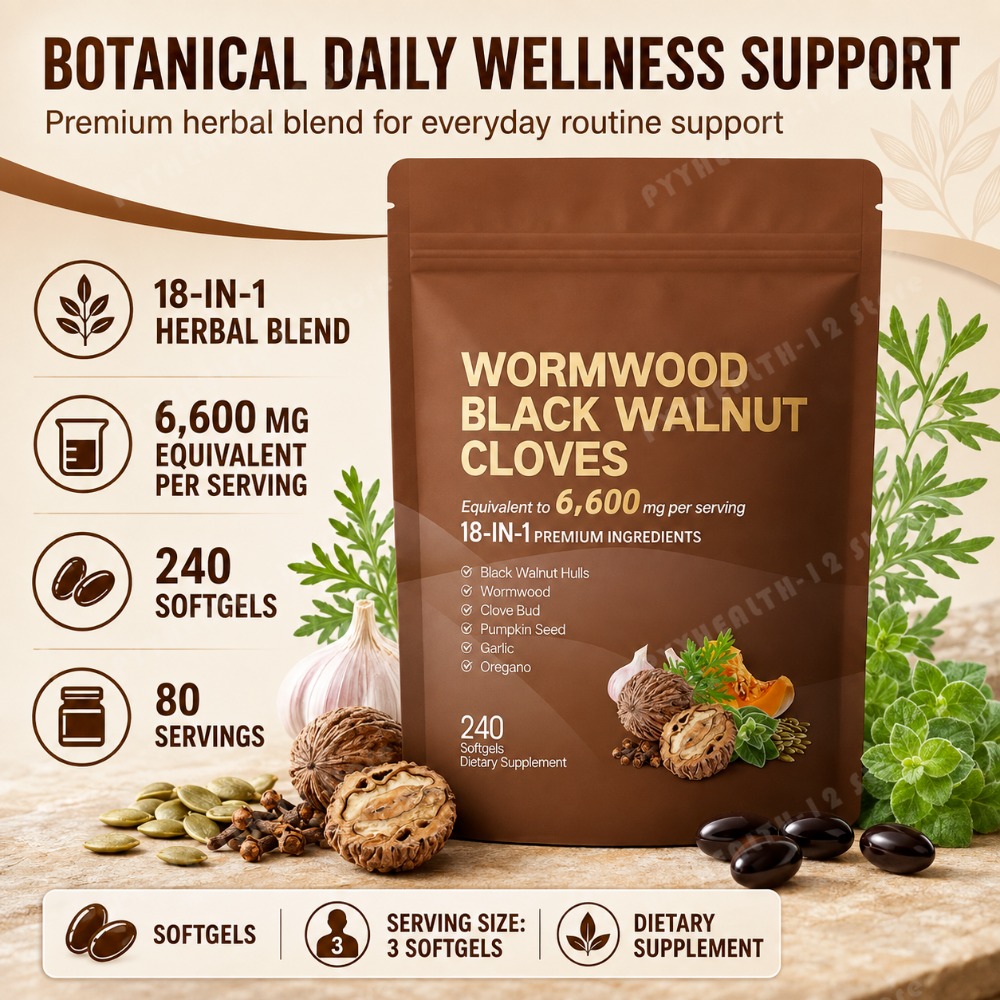 쑥, 흑호두, 정향 6600mg 18 in 1 허브 소 - Chamomile Tea 리뷰 및 가격